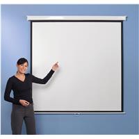 Metroplan Eyeline (2000mmx2000mm) Square 1:1 Presenter Wall Projection Screen (White)