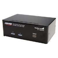 StarTech.com 2-Port Dual DVI USB KVM Switch with Audio and USB 2.0 Hub
