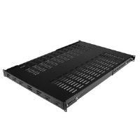 StarTech 1U 19 inch Adjustable Vented Rack Mount Shelf Heavy Duty Fixed Server Rack Cabinet Shelf 