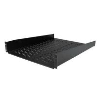 StarTech 2U 22 inch Vented Rack Mount Shelf Fixed Server Rack Cabinet Shelf