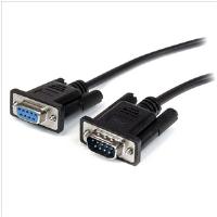 StarTech.com (2m) Straight Through DB9 RS232 Serial Cable - M/F (Black)