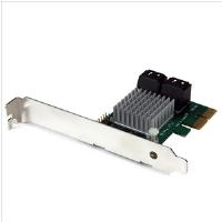 StarTech.com 4 Port PCI Express SATA III 6Gbps RAID Controller Card with Heatsink
