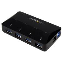 StarTech.com 4 Port USB 3.0 5 GBPS Hub With 2.4A Fast Charge Port
