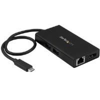 StarTech.com USB-C Multifunction Adaptor for Laptops - Power Delivery - 4K HDMI - GbE - USB 3.0