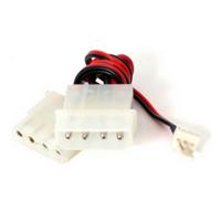 StarTech.com (30.4cm) Fan Adaptor - TX3 to 2x LP4 Power Y Splitter Cable