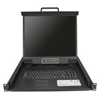 StarTech.com 1U (19 inch) Rack Mount 8-Port KVM Console