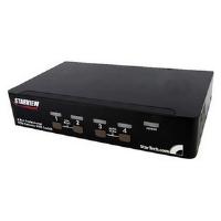 StarTech.com 4-Port USB DisplayPort KVM Switch with Audio