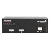 StarTech.com 2-Port USB HDMI KVM Switch with Audio and USB 2.0 Hub