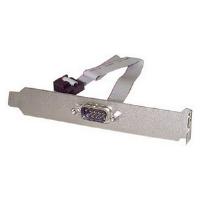 StarTech.com 16 inch 9 Pin Serial Male to 10 Pin Motherboard Header Slot Plate