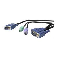 StarTech 3-in-1 Ultra Thin Keyboard / video / mouse (KVM) cable