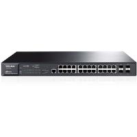 TP-Link JetStream 24-Port Gigabit PoE Rackmount Switch 
