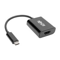 Tripp Lite (0.15m) USB-C/Thunderbolt 3 to HDMI Adaptor (4K x 2K) @ 24/25/30Hz M/F (Black)