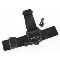 Veho VCC-A014-HM Rubberised Helmet Mount (Black) for Muvi HD Camcorder