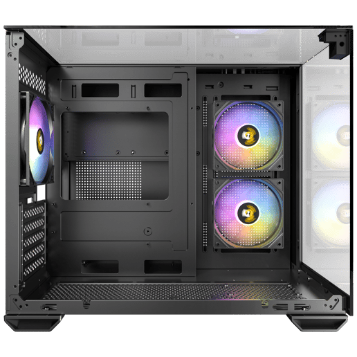 Antec CX600M Trio ARGB Mini Tower Gaming Case - Black 