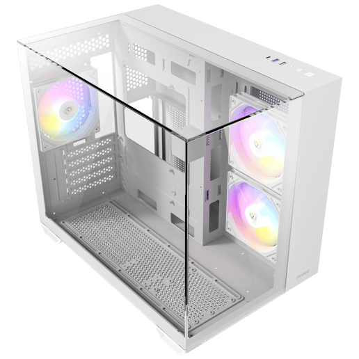 Antec CX600M Trio ARGB Mini Tower Gaming Case - White 