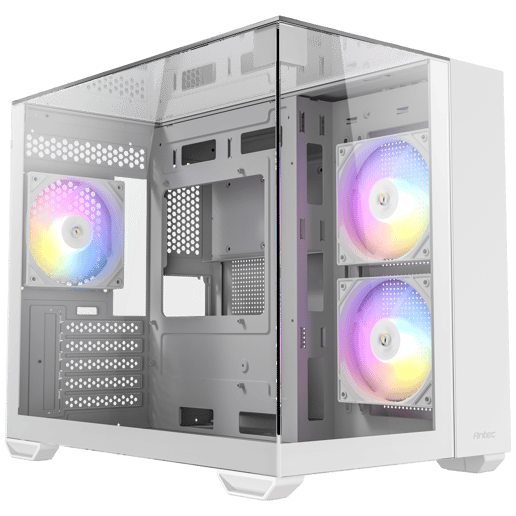 Antec CX600M Trio ARGB Mini Tower Gaming Case - White 