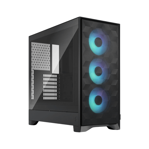 Fractal FD-C-POA2A-03 Mid Tower Gaming Case - Black 