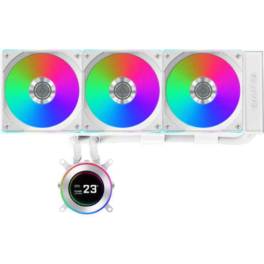 Lian Li HydroShift II LCD-C 360R 360mm AIO CPU Cooler - White