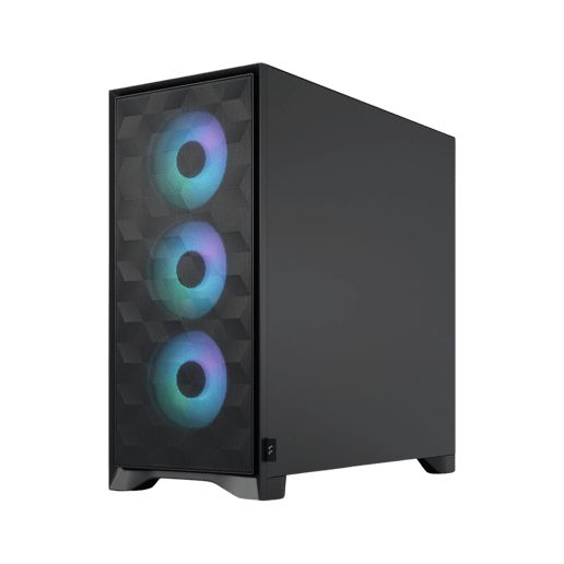 Fractal FD-C-POA2A-03 Mid Tower Gaming Case - Black 