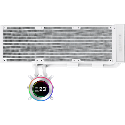 Lian Li HydroShift II LCD-C 360R 360mm AIO CPU Cooler - White