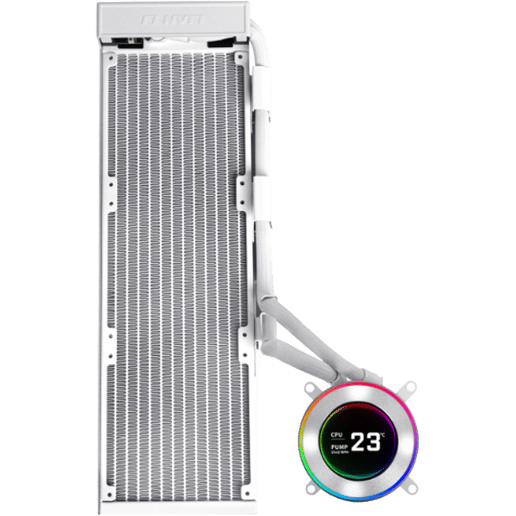 Lian Li HydroShift II LCD-C 360R 360mm AIO CPU Cooler - White