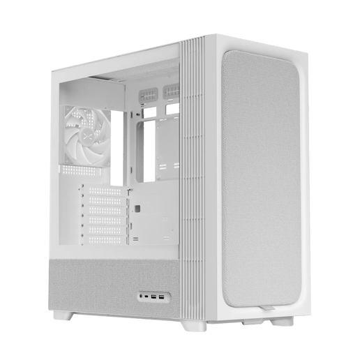 TRYX C-F500F-FM1E-G0W Mid Tower Gaming Case - White 