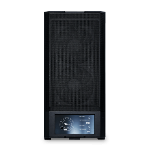 Lian Li LANCOOL 207 Digital Mid Tower Case - Black 