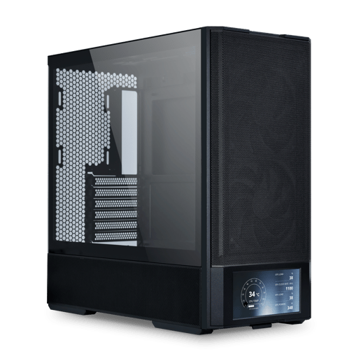 Lian Li LANCOOL 207 Digital Mid Tower Case - Black 