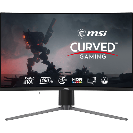 MSI MAG 27CQ6F 27" Curved Gaming Monitor - VA, 180Hz, 0.5ms, HDMI, DP