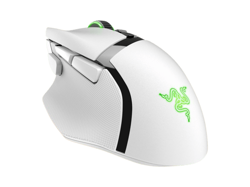 Razer Basilisk V3 Pro Customisable Wireless Gaming Mouse in White