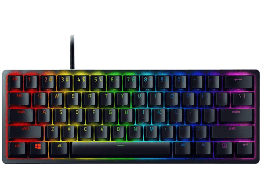 Razer Huntsman Mini Optical Keyboard Black RGB Backlit UK Layout Razer Red Optical Switches