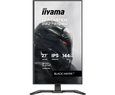 iiyama GB2741QSU-B1 27" Gaming Monitor - IPS, 144Hz, 1ms, Speakers, HDMI, DP