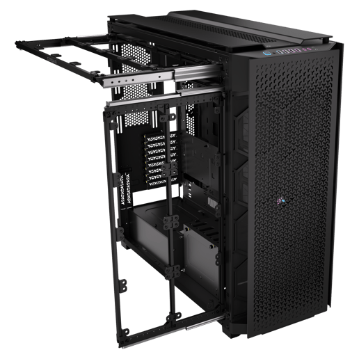 Corsair iCUE LINK 9000D RGB AIRFLOW Full Tower Gaming Case - Black 