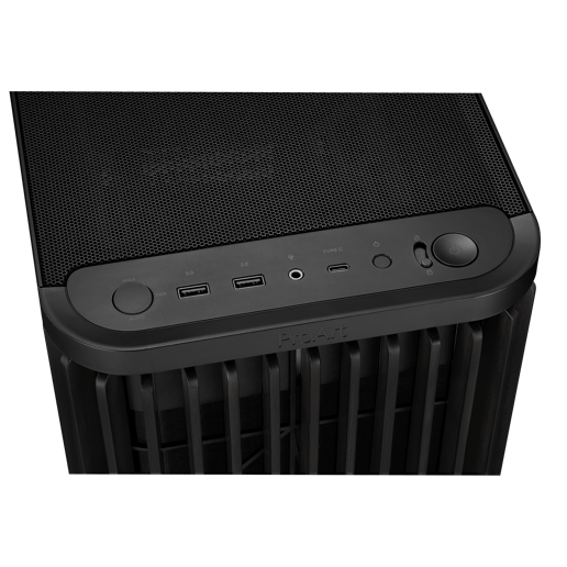 ASUS ProArt PA401 Wood Edition TG Mid Tower Case - Black 