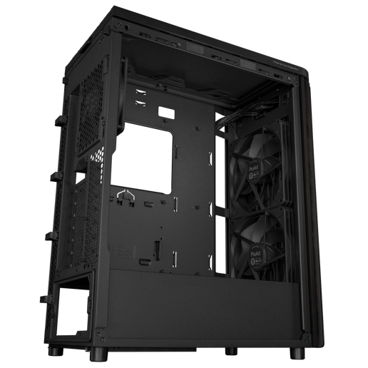 ASUS ProArt PA401 Wood Edition TG Mid Tower Case - Black 