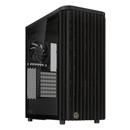 ASUS ProArt PA401 Wood Edition TG Mid Tower Case - Black 