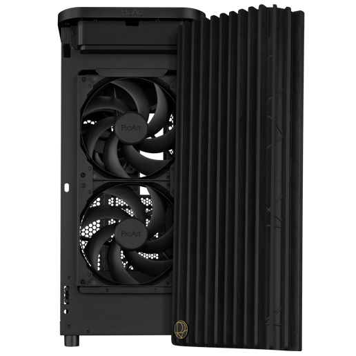 ASUS ProArt PA401 Wood Edition Mid Tower Case - Black 