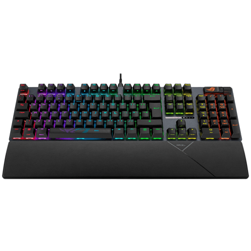 ASUS ROG Strix Scope II RX Mechanical RGB Gaming Keyboard in Black, ROG RX Red Switches