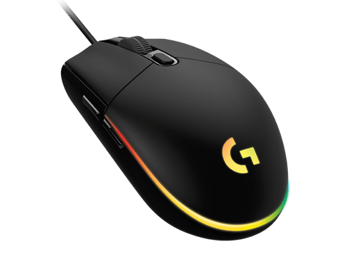 Logitech G102 LIGHTSYNC Wired Gaming Mouse in Black