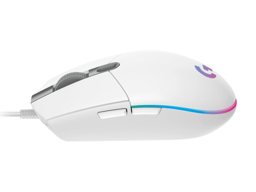 Logitech G102 LIGHTSYNC Wired Gaming Mouse in White