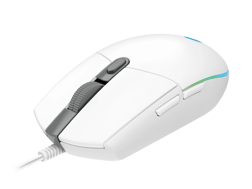 Logitech G102 LIGHTSYNC Wired Gaming Mouse in White