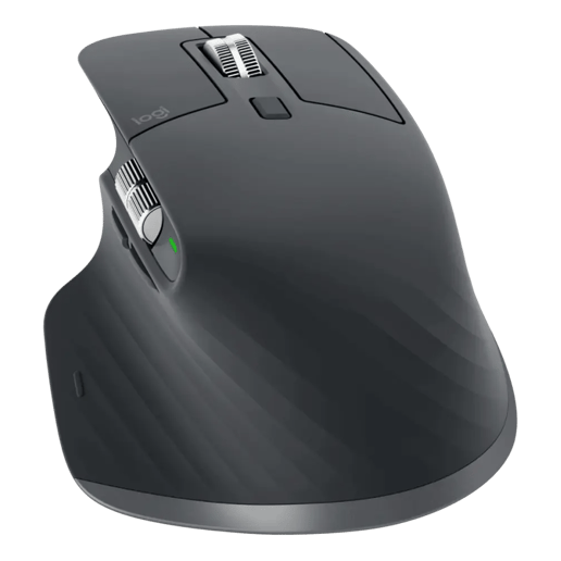 Logitech MX Master 3S Performance Wireless Mouse in Graphite