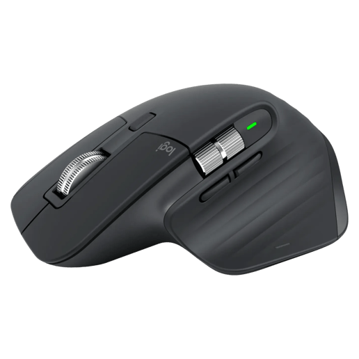 Logitech MX Master 3S Performance Wireless Mouse in Graphite