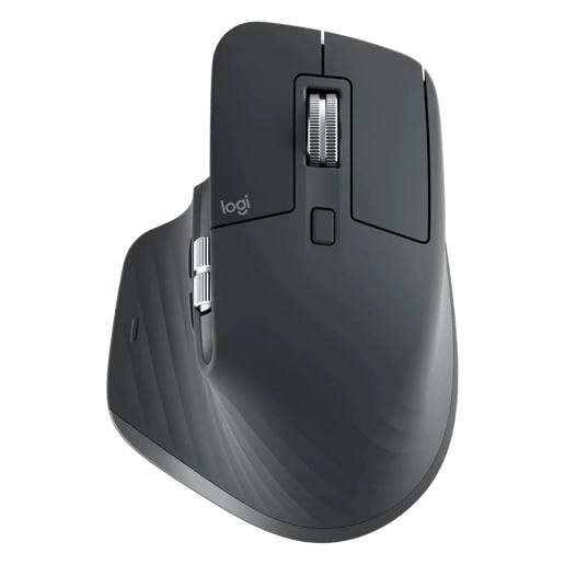 Logitech MX Master 3S Performance Wireless Mouse in Graphite