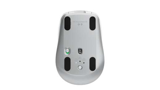 Logitech MX Anywhere 3S Wireless Mouse in Pale Grey