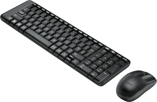 Logitech MK220 Wireless Combo Compact Keyboard and Mouse Set