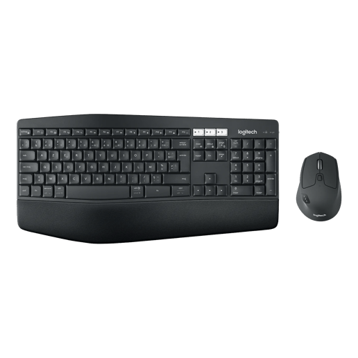 Logitech MK850 Performance Wireless Combo Keyboard and Mouse Set (Black) - UK
