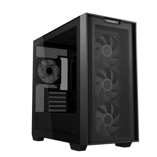 ASUS A21 PLUS Mid Tower Gaming Case - Black 