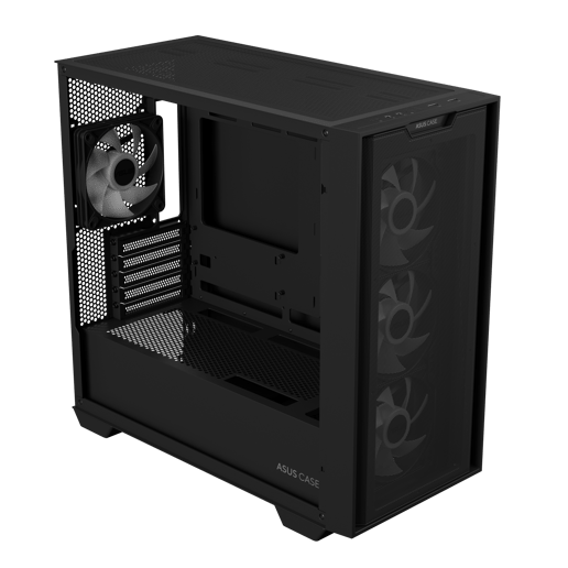 ASUS A21 PLUS Mid Tower Gaming Case - Black 