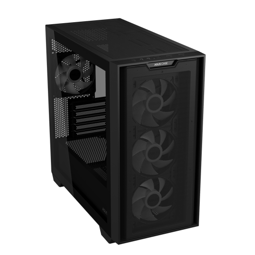 ASUS A21 PLUS Mid Tower Gaming Case - Black 